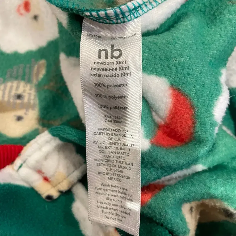 Carter's New Born Christmas Santa Sleeper
